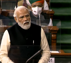 PM Narendra Modi speech on President's address